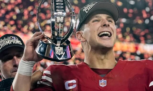 EXCLUSIVELY: congratulations to the 49ers quarterback Brock Purdy who has been selected as the 2024 NFL MVP G.O.A.T...... - Justsportinfo