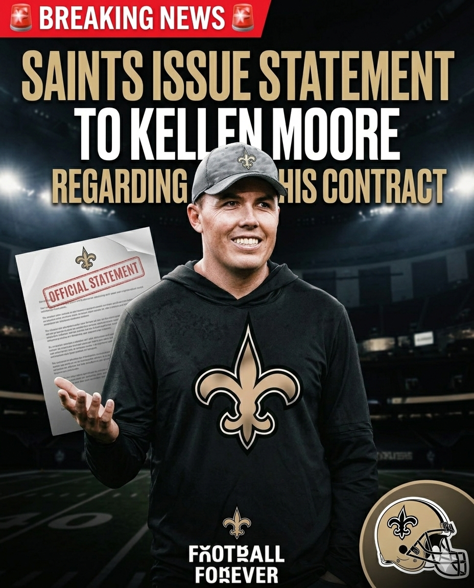 Breaking News: Orleans Saints Has Just Issued A Statement To Kellen ...